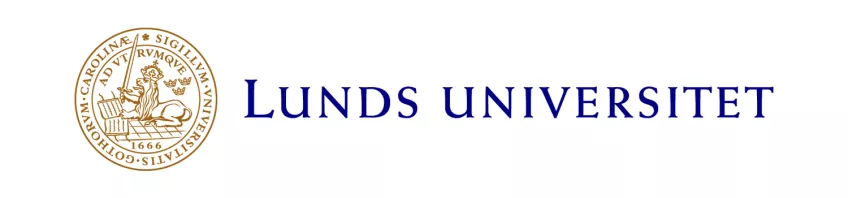 Lunds universitets huvudlogotyp, liggande format